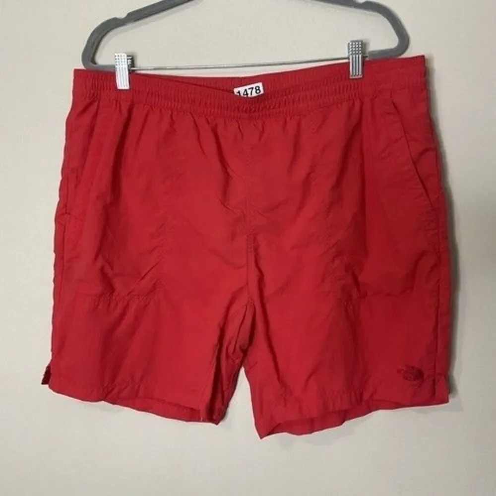 The North Face Red Flash Dry Class V‎ Pull-On Swim Trunks Men Size XL